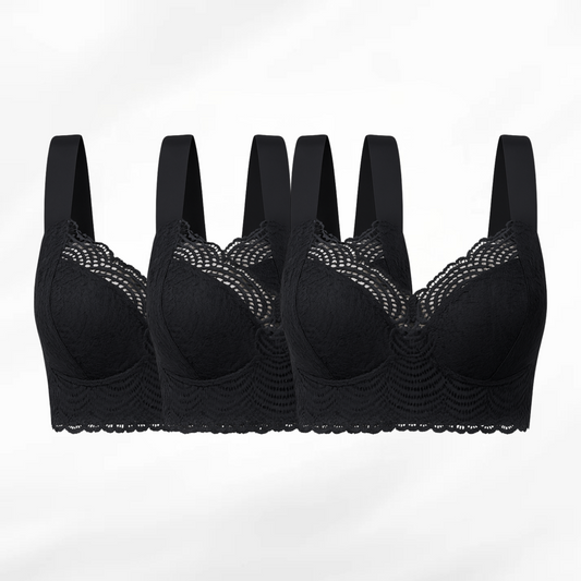 Lucy’s™ Original – Behagelig og støttende push-up-bh (3-pak)