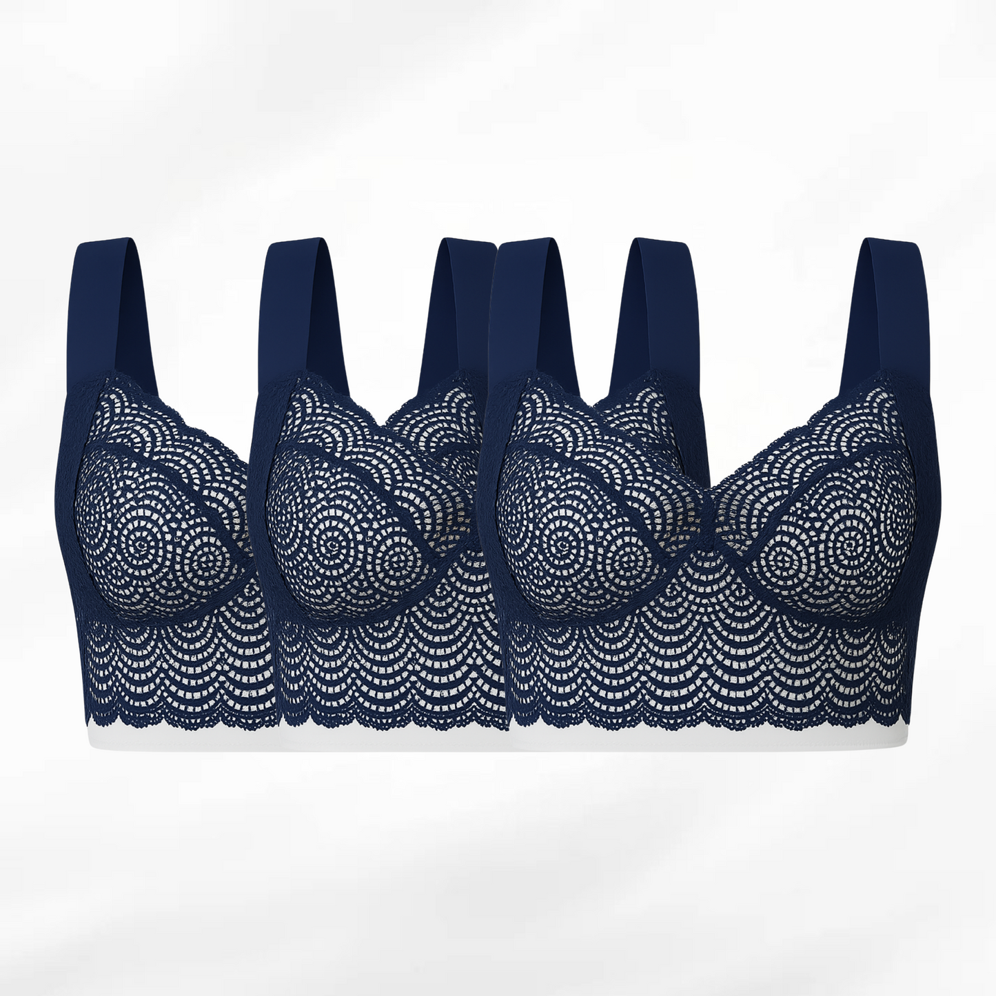 Lucy’s™ Original – Behagelig og støttende push-up-bh (3-pak)