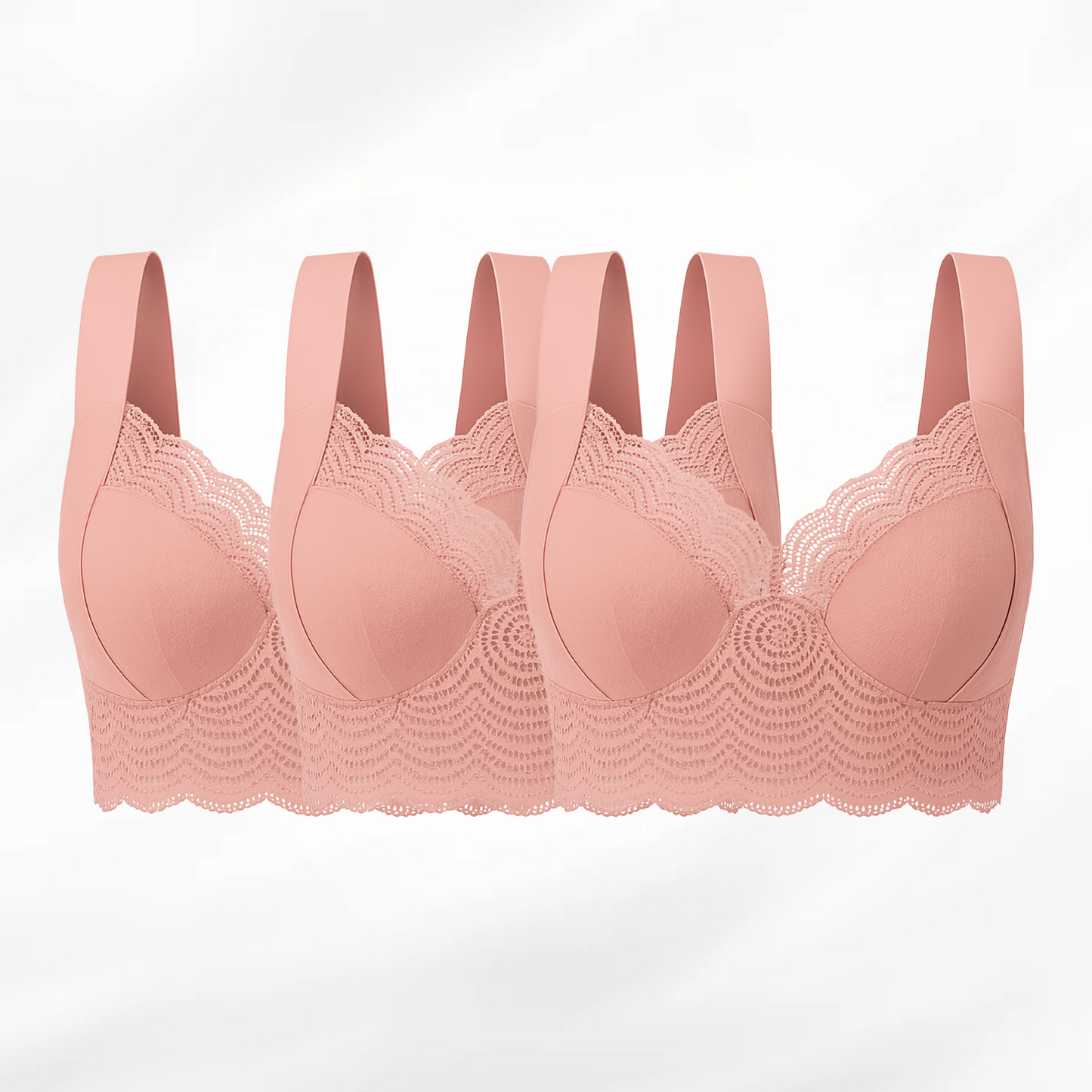 Lucy’s™ Original – Behagelig og støttende push-up-bh (3-pak)