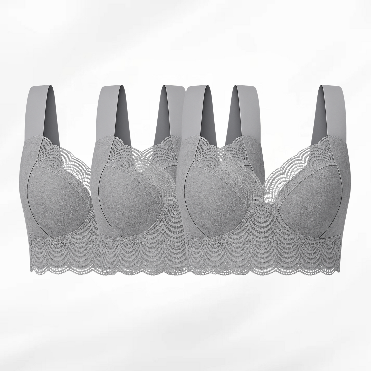 Lucy’s™ Original – Behagelig og støttende push-up-bh (3-pak)