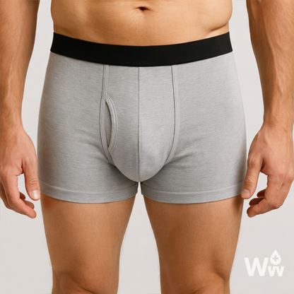 Walter’s Signature Leakproof Boxers Grey