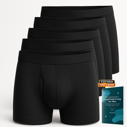 Walter’s Signature Leakproof Boxers (5-Pack)