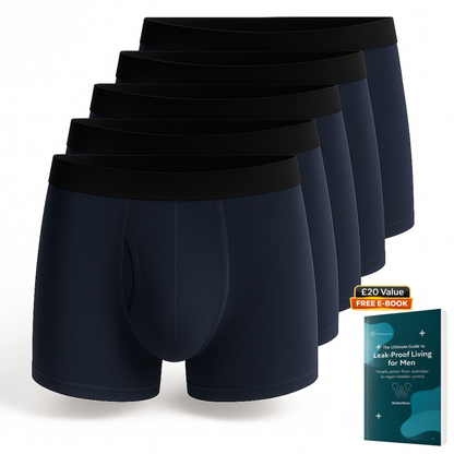 Walter’s Signature Leakproof Boxers (5-Pack)