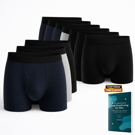 Walter’s Signature Leakproof Boxers (10-Pack)