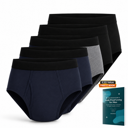Walter’s Signature Leakproof Briefs (5-Pack)
