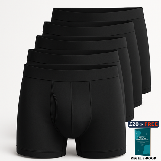 Walter’s Signature Leakproof Boxers (5-Pack)