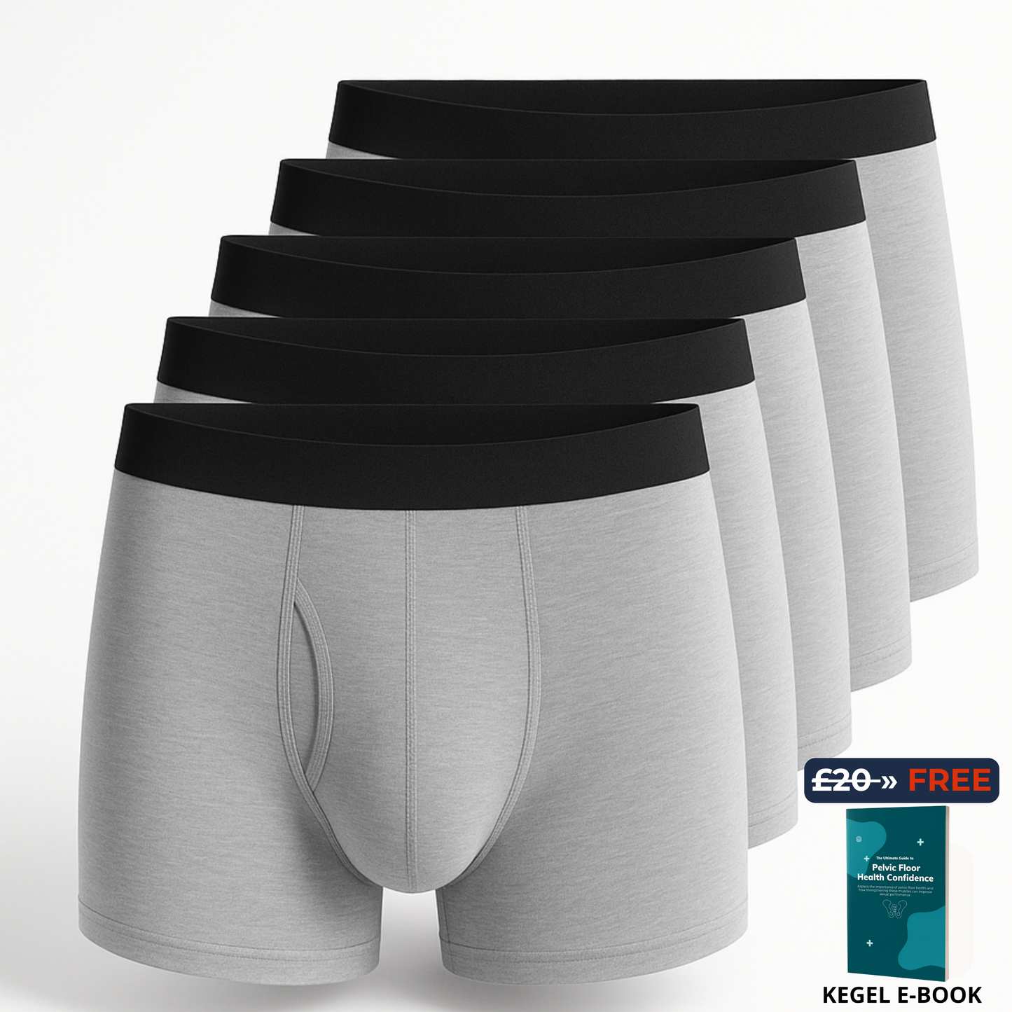 Walter’s Signature Leakproof Boxers (5-Pack)