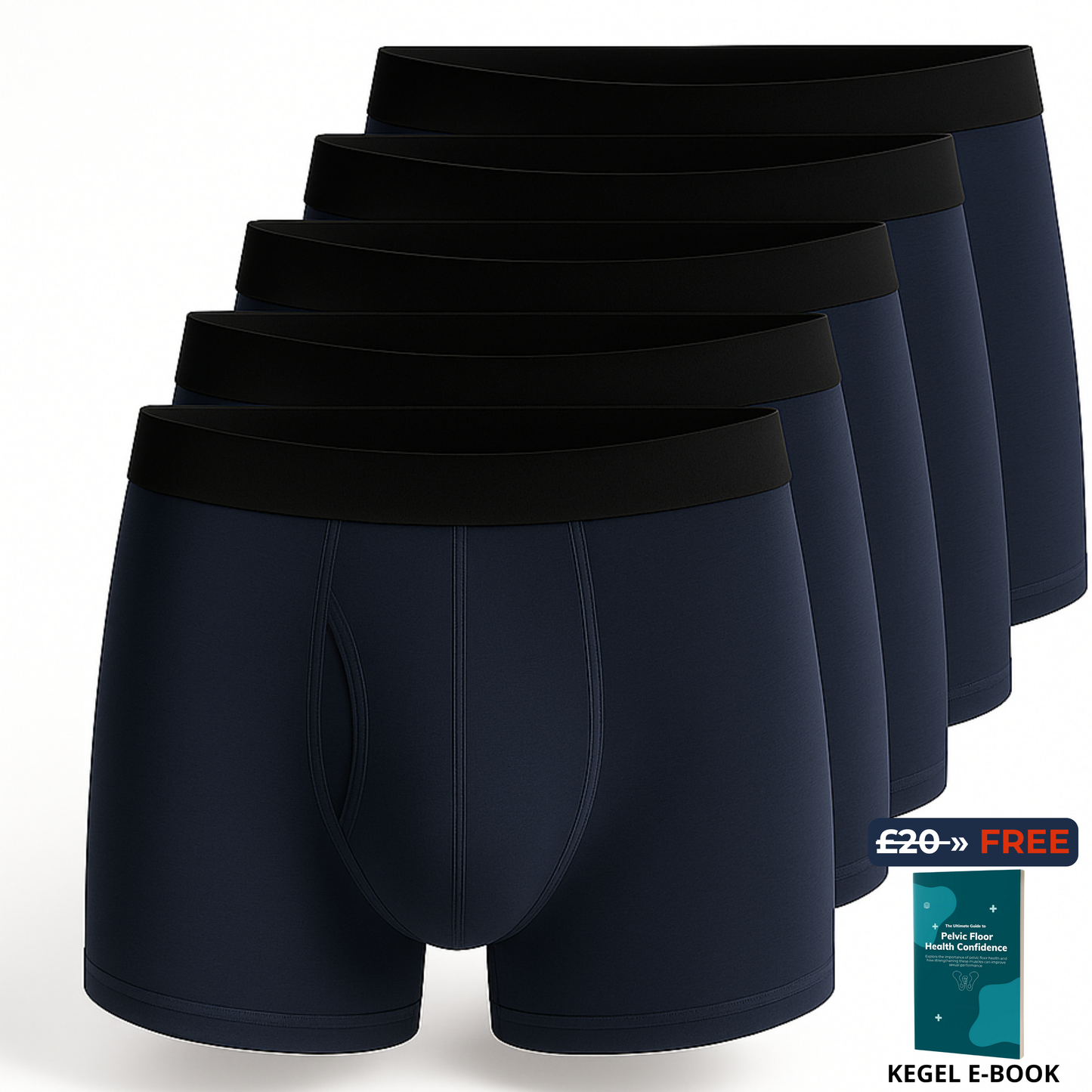 Walter’s Signature Leakproof Boxers (5-Pack)
