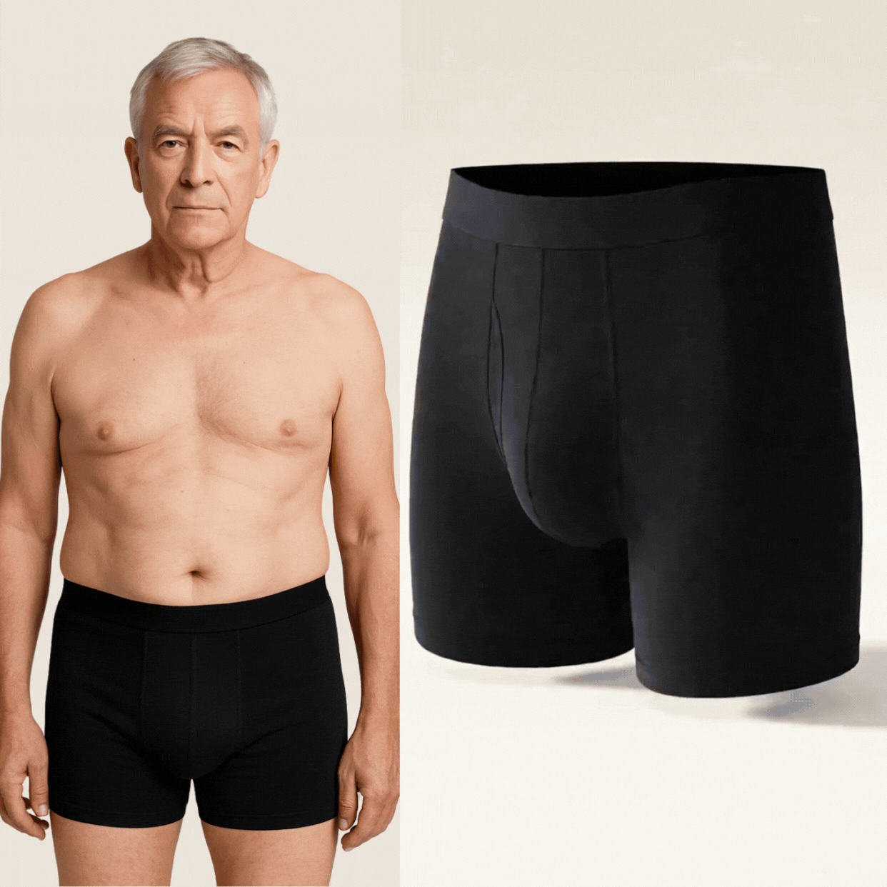 Walter’s Signature Leakproof Boxers Black